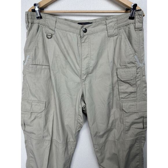 Light Khaki 5.11 36x31 Mens Tactical Series Pants 100% Cotton - Picture 2 of 14